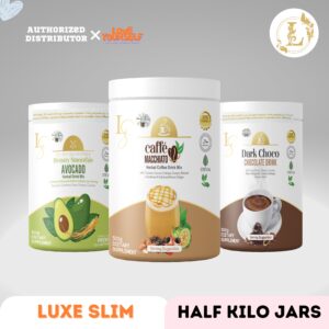 Luxe Slim Coffee and Juices in Half Kilo Jar