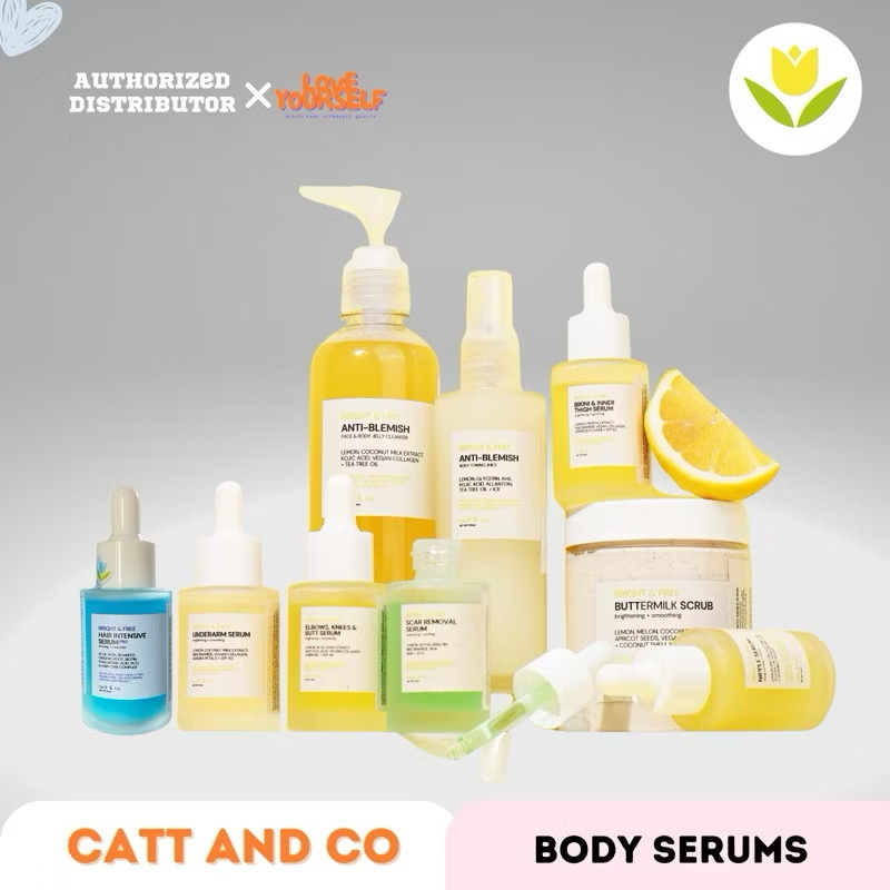 Catt and Co Underarm Serum | Bikini and Inner Thigh | Elbows, Knees and Butt Serum | Scar Serum | Hair Intensive Serum
